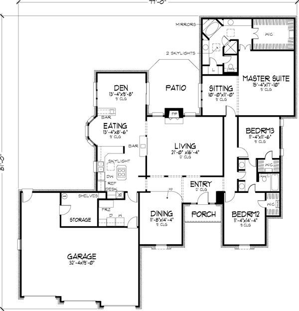 Main Floor Plan: 15-729