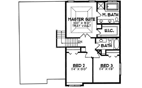 Upper/Second Floor Plan: 15-730