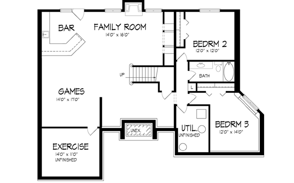 Lower Floor Plan: 15-731