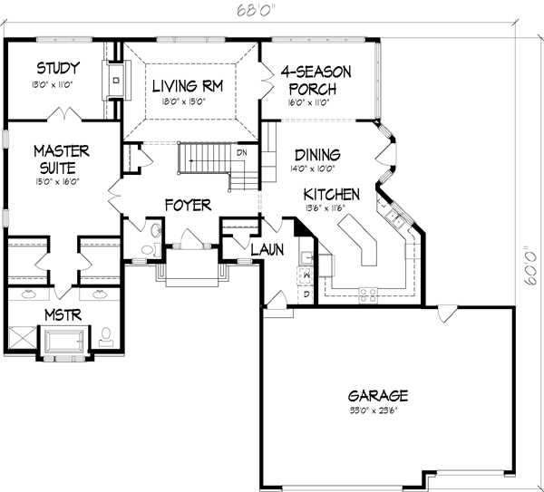 Main Floor Plan: 15-731