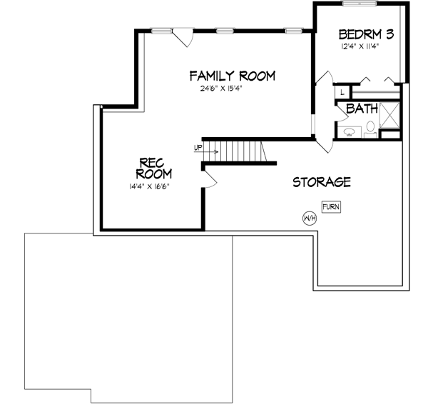 Lower Floor Plan: 15-733