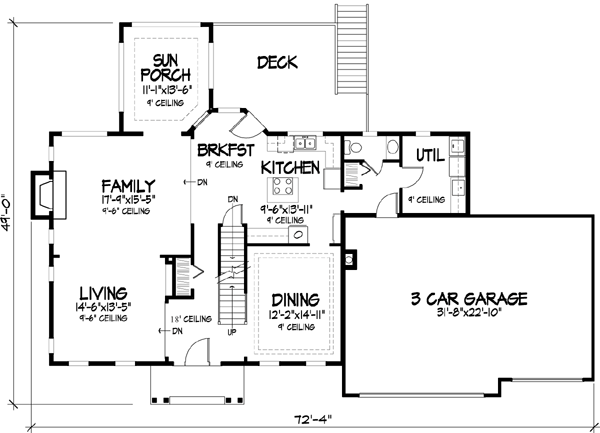 Main Floor Plan: 15-737