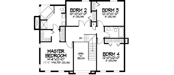 Upper/Second Floor Plan: 15-737
