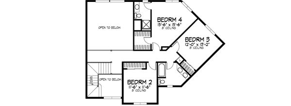 Upper/Second Floor Plan: 15-738