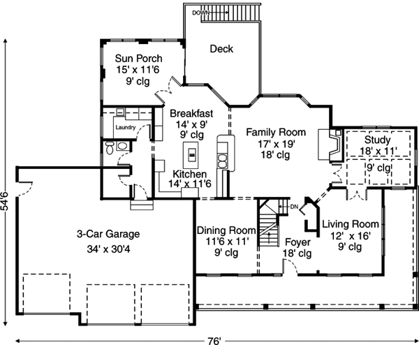 Main Floor Plan: 15-739