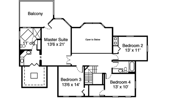 Upper/Second Floor Plan: 15-739