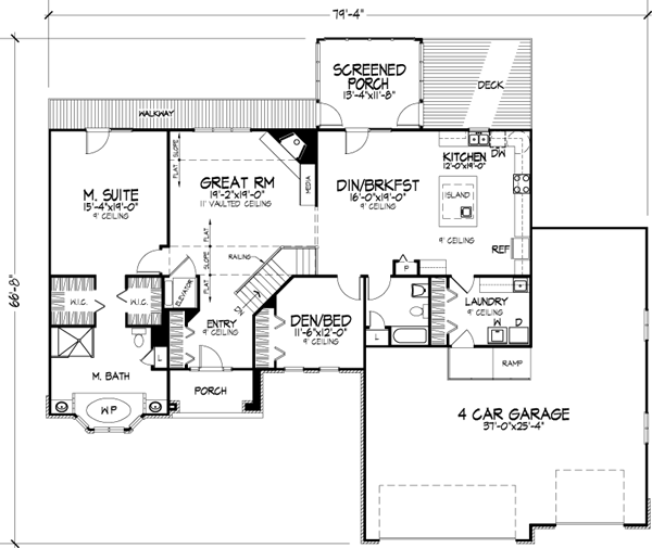 Main Floor Plan: 15-743