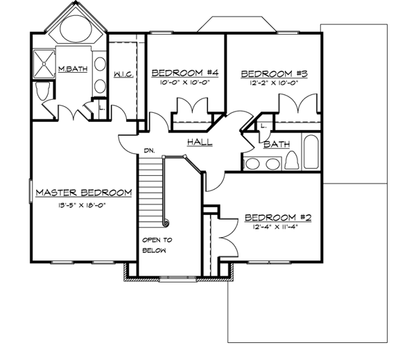Upper/Second Floor Plan: 15-744
