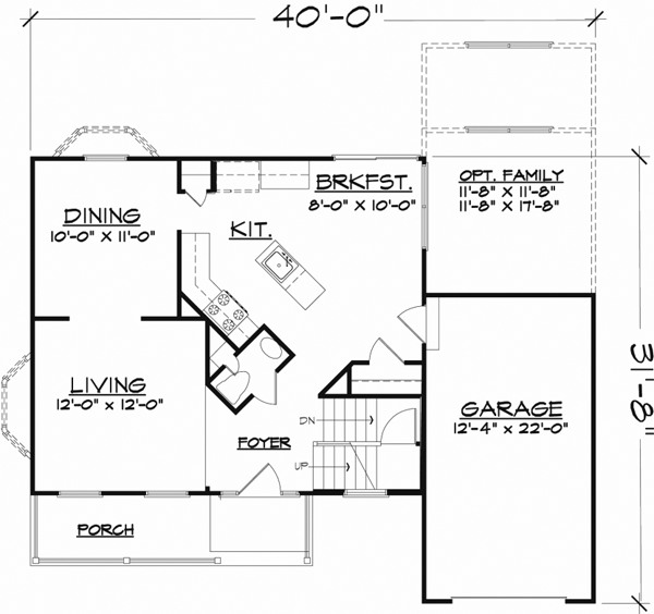 Main Floor Plan: 15-745