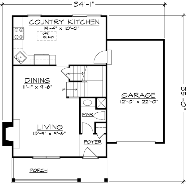 Main Floor Plan: 15-746