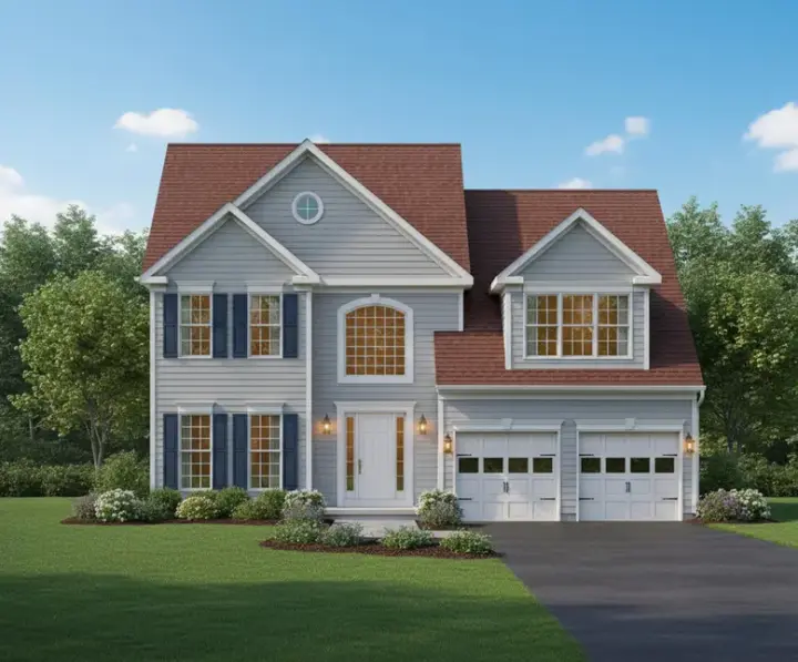 Southern Colonial house plans 15-747 - front exterior, 2,030 sq ft, 3 bed, 2 bath house plans | Monster House Plans