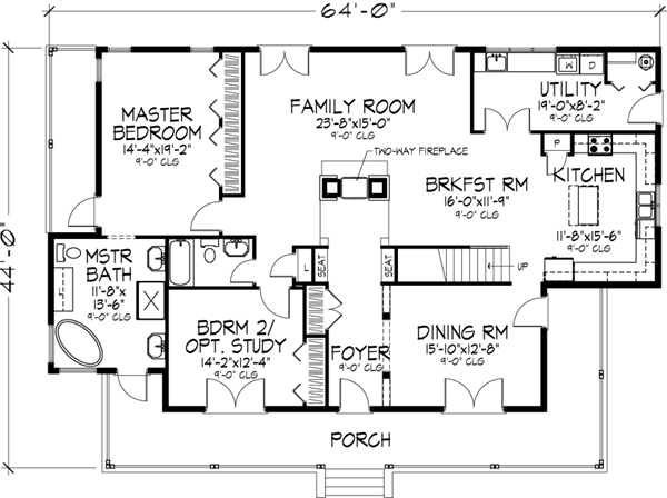 Main Floor Plan: 15-750