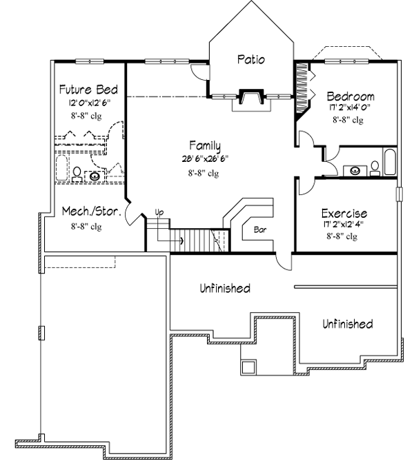Lower Floor Plan: 15-752