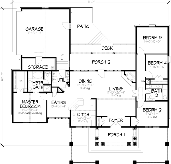 Main Floor Plan: 15-755