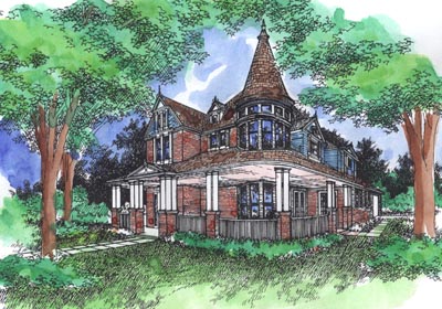 Victorian House Plan 15-758