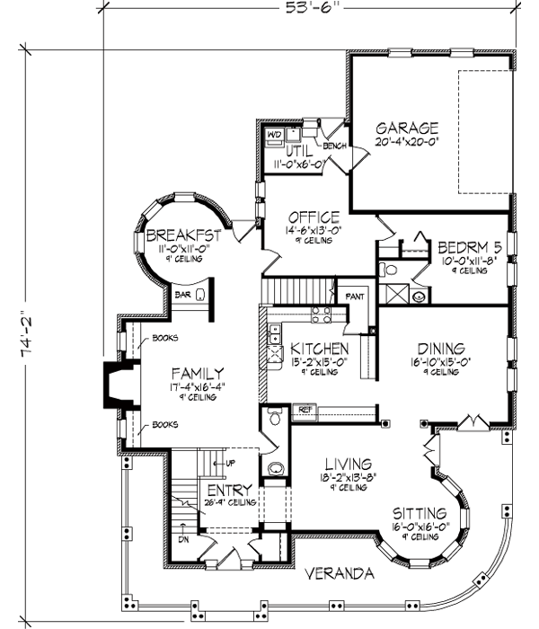 Main Floor Plan: 15-758