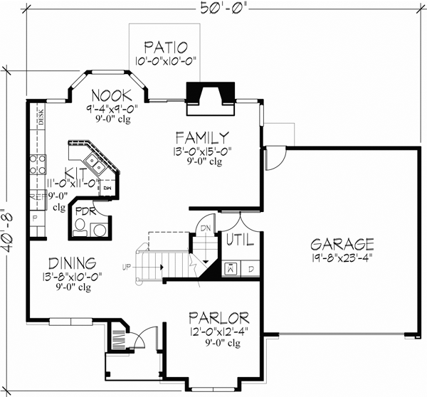 Main Floor Plan: 15-760