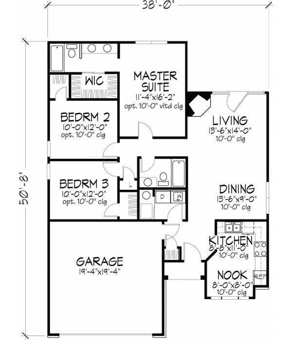 Main Floor Plan: 15-761