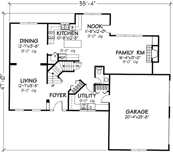 Main Floor Plan: 15-762