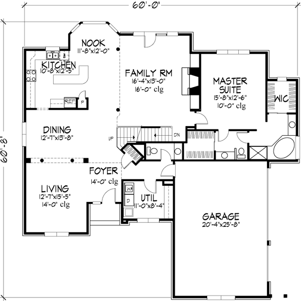 Main Floor Plan: 15-764