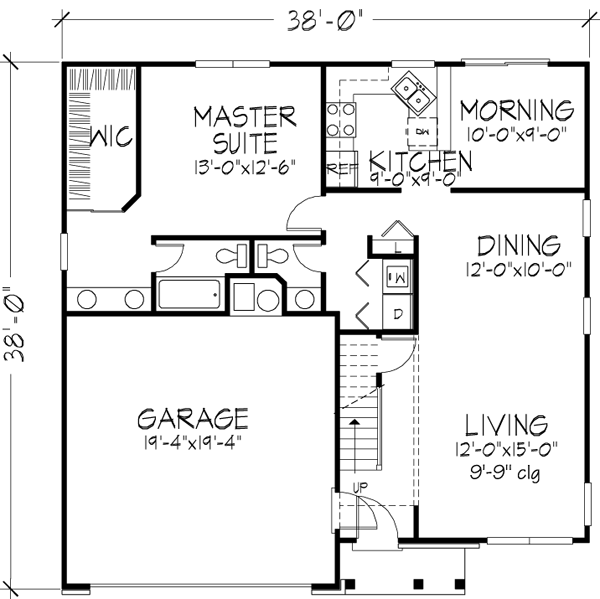 Main Floor Plan: 15-765