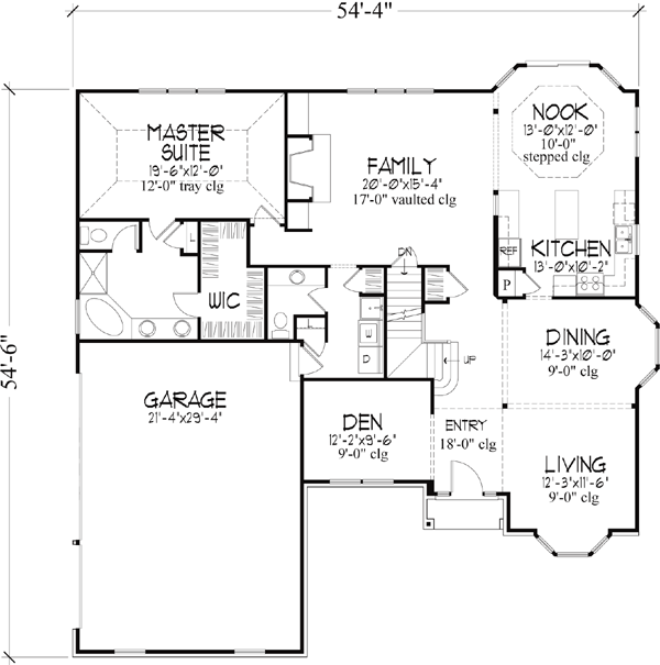 Main Floor Plan: 15-766