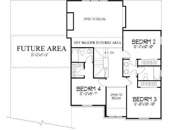 Upper/Second Floor Plan: 15-766