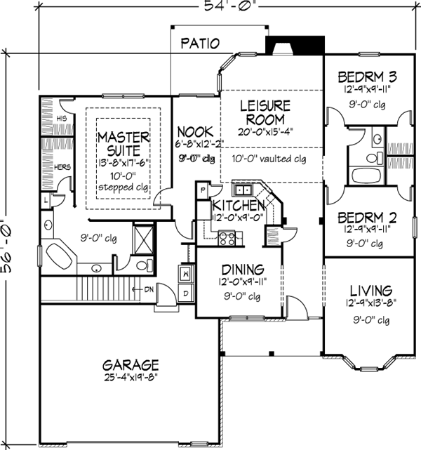 Main Floor Plan: 15-767