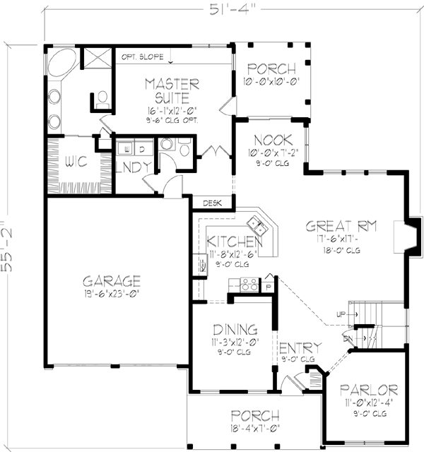 Main Floor Plan: 15-768