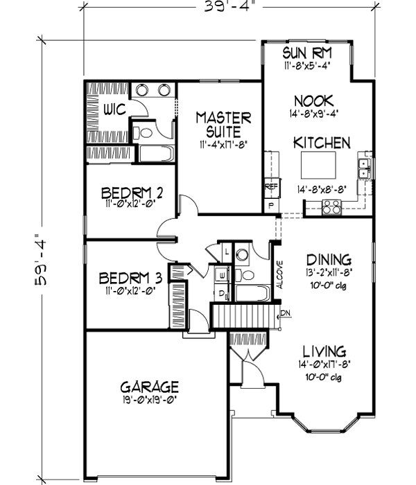 Main Floor Plan: 15-769