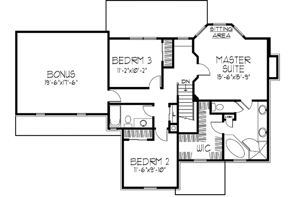 Upper/Second Floor Plan: 15-770