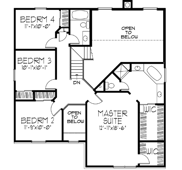Upper/Second Floor Plan: 15-771