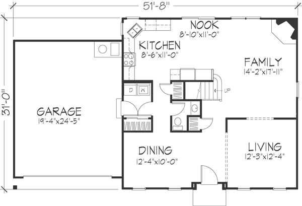 Main Floor Plan: 15-773