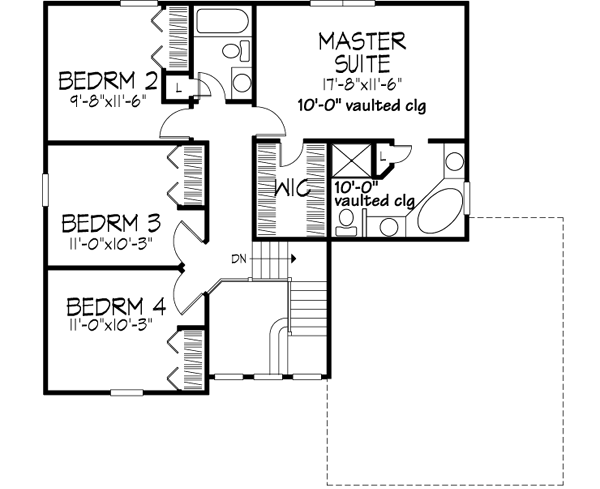 Upper/Second Floor Plan: 15-775