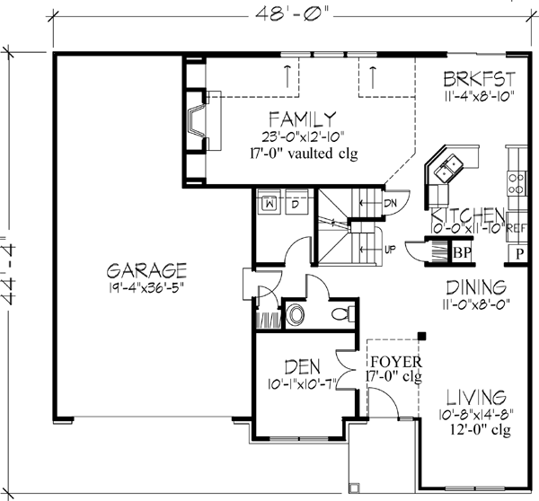 Main Floor Plan: 15-776