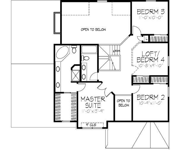 Upper/Second Floor Plan: 15-776
