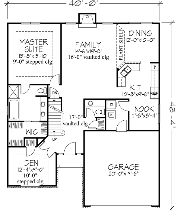 Main Floor Plan: 15-777