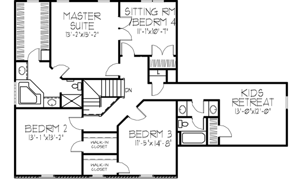 Upper/Second Floor Plan: 15-780