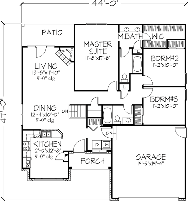 Main Floor Plan: 15-781
