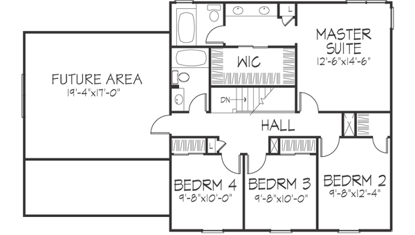 Upper/Second Floor Plan: 15-783