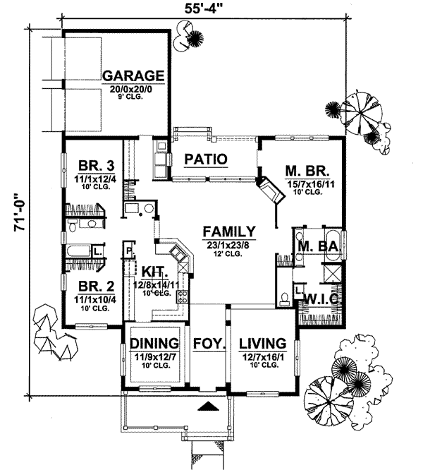 Main Floor Plan: 15-792