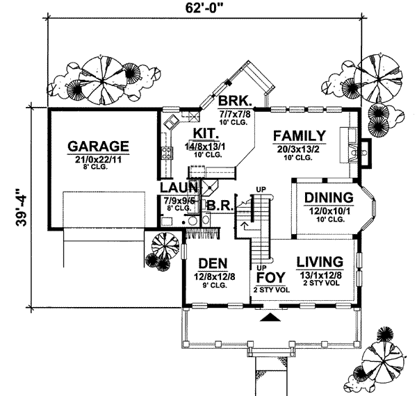 Main Floor Plan: 15-794