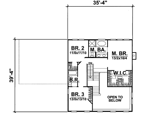 Upper/Second Floor Plan: 15-794