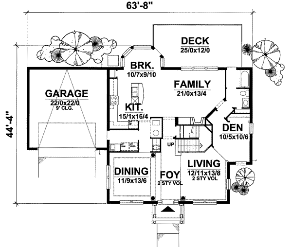 Main Floor Plan: 15-797