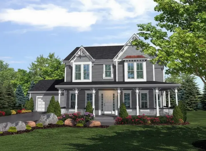 Southern house plans 15-798 - front exterior, 2,701 sq ft, 4 bed, 3 bath house plans | Monster House Plans