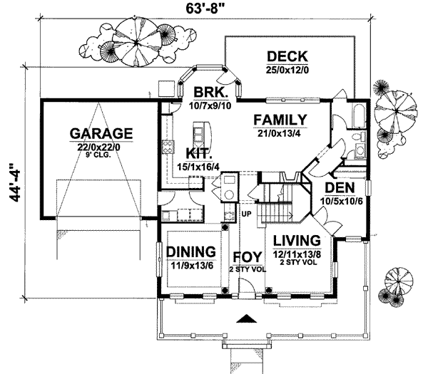 Main Floor Plan: 15-798
