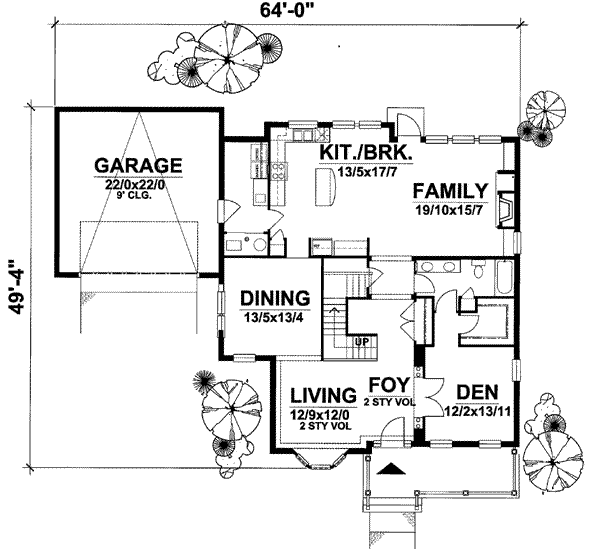 Main Floor Plan: 15-801
