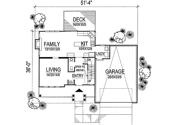 Main Floor Plan: 15-802