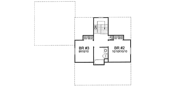 Upper/Second Floor Plan: 15-803