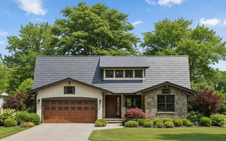 Craftsman house plans 15-804 - front exterior, 1,725 sq ft, 2 bed, 3 bath house plans | Monster House Plans